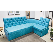 Кухонный уголок Призма каретная стяжка с полкой